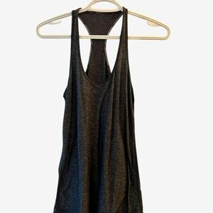 Dark grey lululemon  Racerback Tank Top